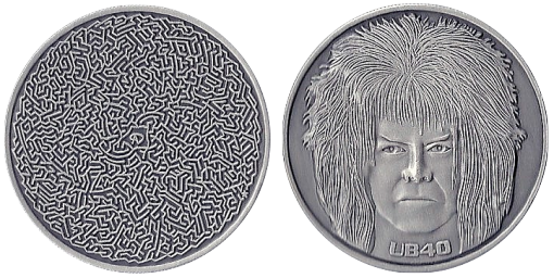 10th Anniversary Maze/Bowie Coin From Adam Davidoff