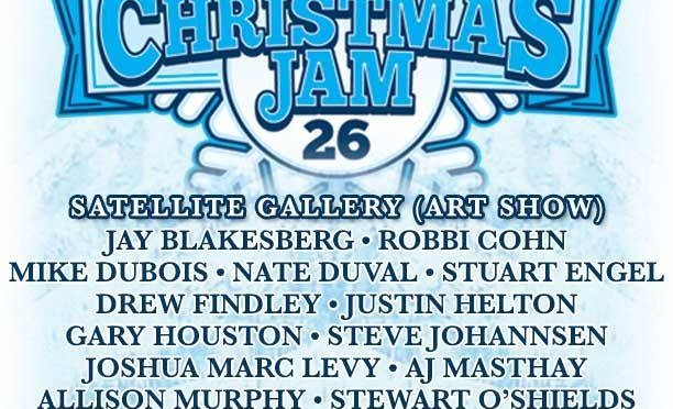 Christmas Jam Art Show at The Satellite Gallery in Asheville Opens December 12