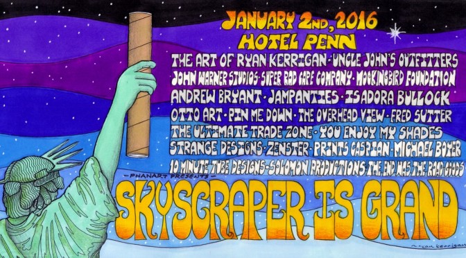 Announcing the Artist Lineup at Skyscraper is Grand