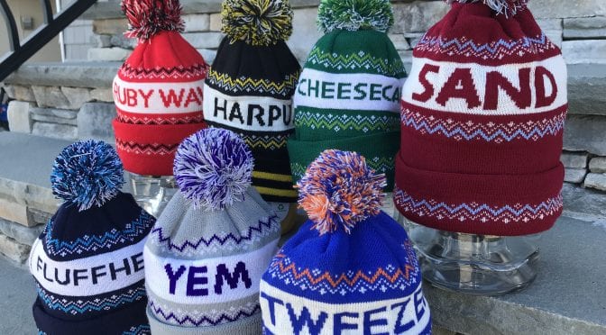 Notable Numbers Beanies from Phrames