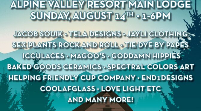 August 14th Alpine Valley Resort Phanart Show: Line-Up and Exclusive Art